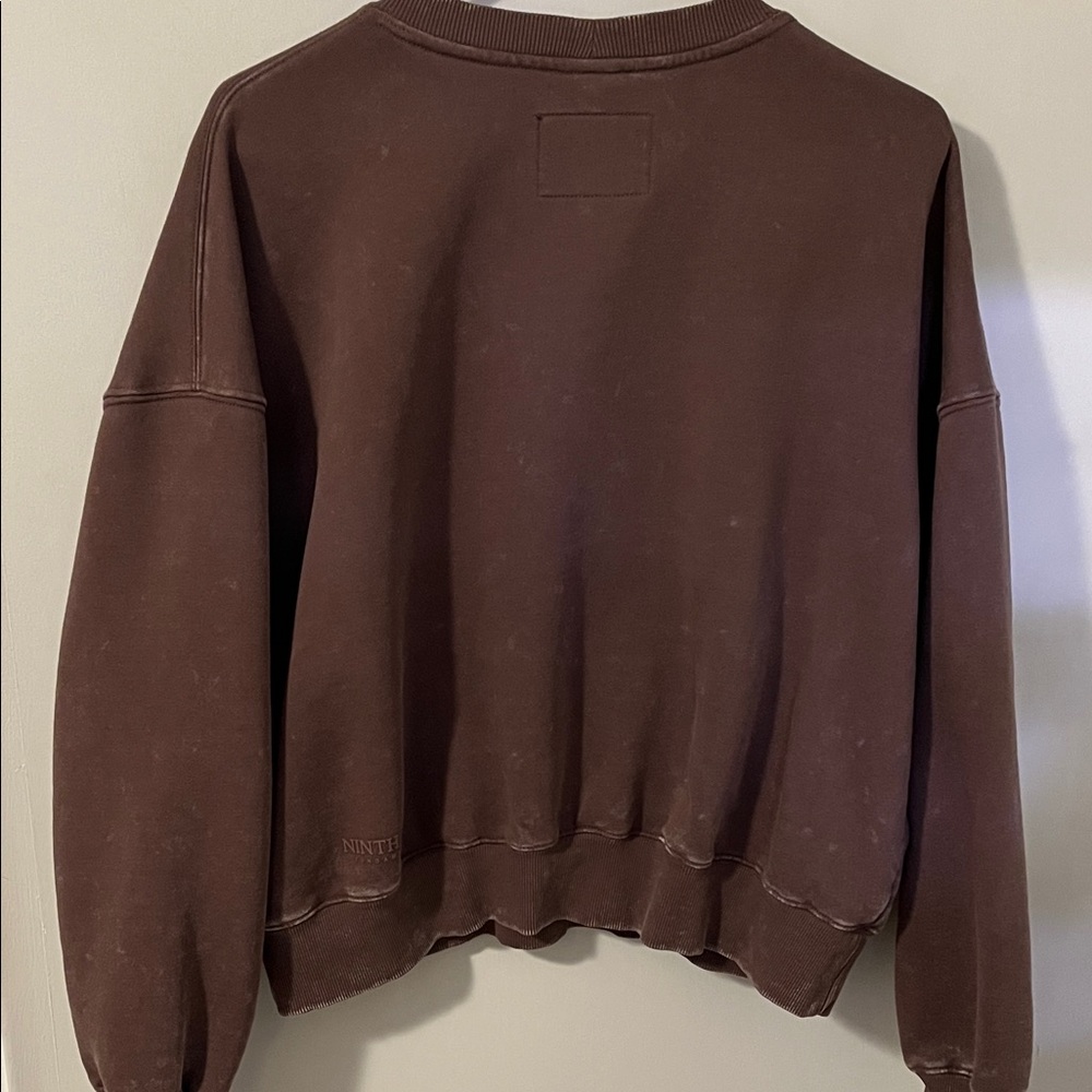 Ninth Hall mineral washed Crewneck Sweatshirt - Picture 4 of 5